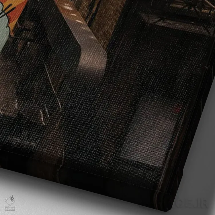 تابلو دیدگاه هایلاین هشت اثر بثانی یانگ - نمای نزدیک بافت بوم