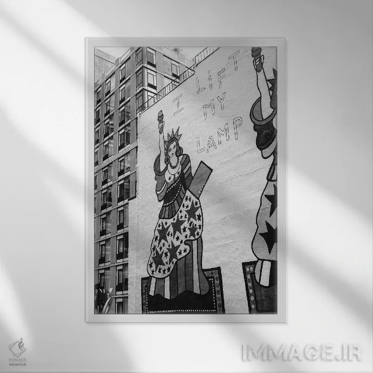 تابلو دیدگاه هایلاین هفت اثر بثانی یانگ - نمای قابدار سفید