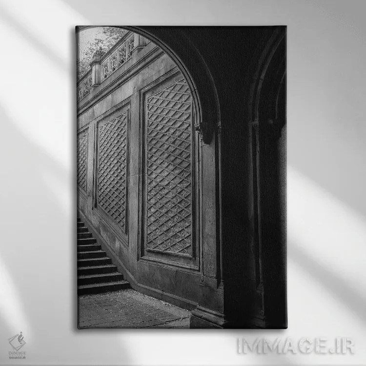 تابلو سنترال پارک سه اثر بثانی یانگ - نمای روبهرو روی دیوار