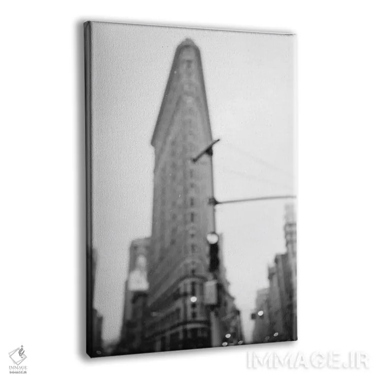 تابلو نیویورک بارانی سه اثر بثانی یانگ - نمای پرسپکتیو محصول