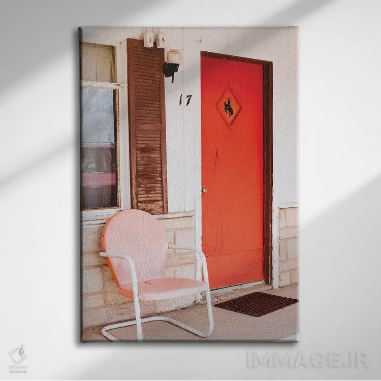 تابلو موتل باکارو ۳ اثر بثانی یانگ - نمای روبهرو روی دیوار