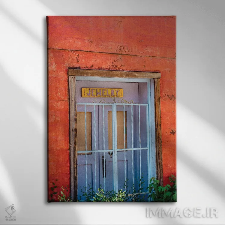 تابلو معماری تائوس ۵ اثر بثانی یانگ - نمای روبهرو روی دیوار