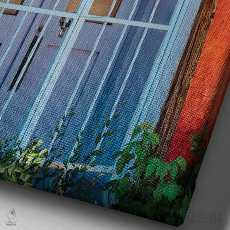 تابلو معماری تائوس ۵ اثر بثانی یانگ - نمای نزدیک بافت بوم