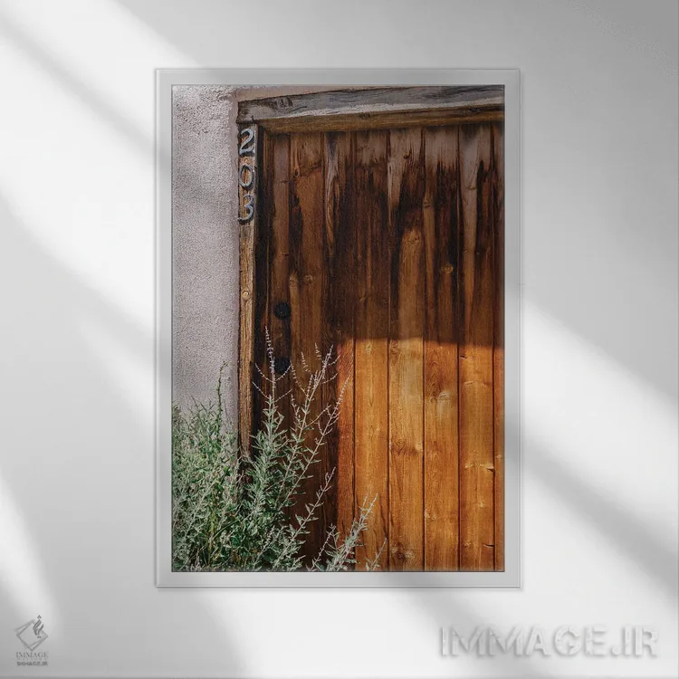 تابلو معماری تائوس اثر بثانی یانگ - نمای قابدار سفید