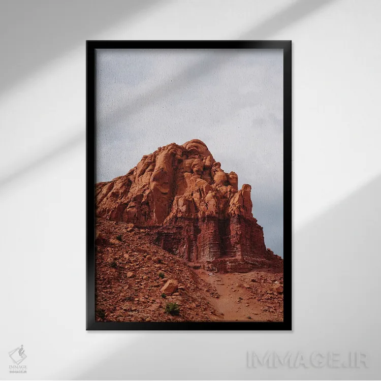 تابلو آبیکیویو ۶ اثر بثانی یانگ - نمای قابدار مشکی