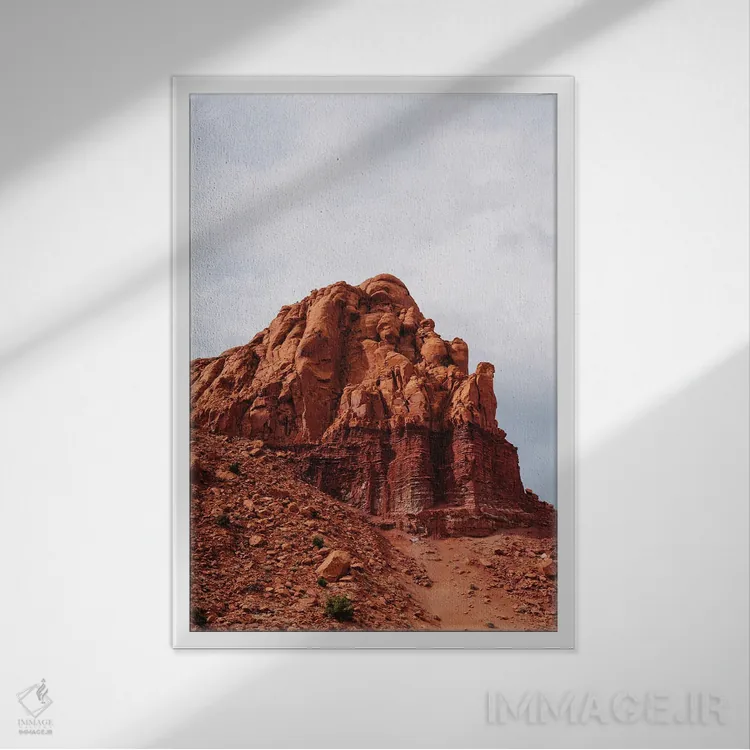 تابلو آبیکیویو ۶ اثر بثانی یانگ - نمای قابدار سفید