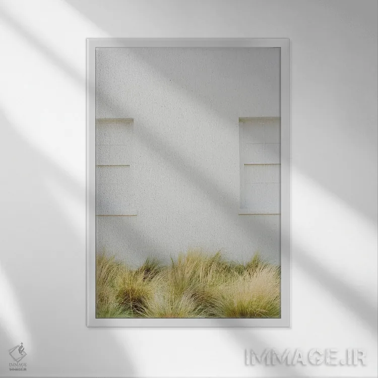 تابلو مارفا تگزاس ۵ اثر بثانی یانگ - نمای قابدار سفید