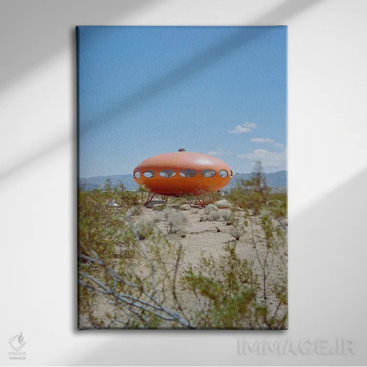 تابلو خانه فیوچرو جاشوا تری اثر بثانی یانگ - نمای روبهرو روی دیوار