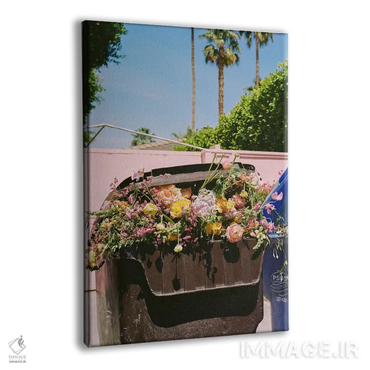 تابلو کنارهٔ خیابان پالم اسپرینگز اثر بثانی یانگ - نمای پرسپکتیو محصول