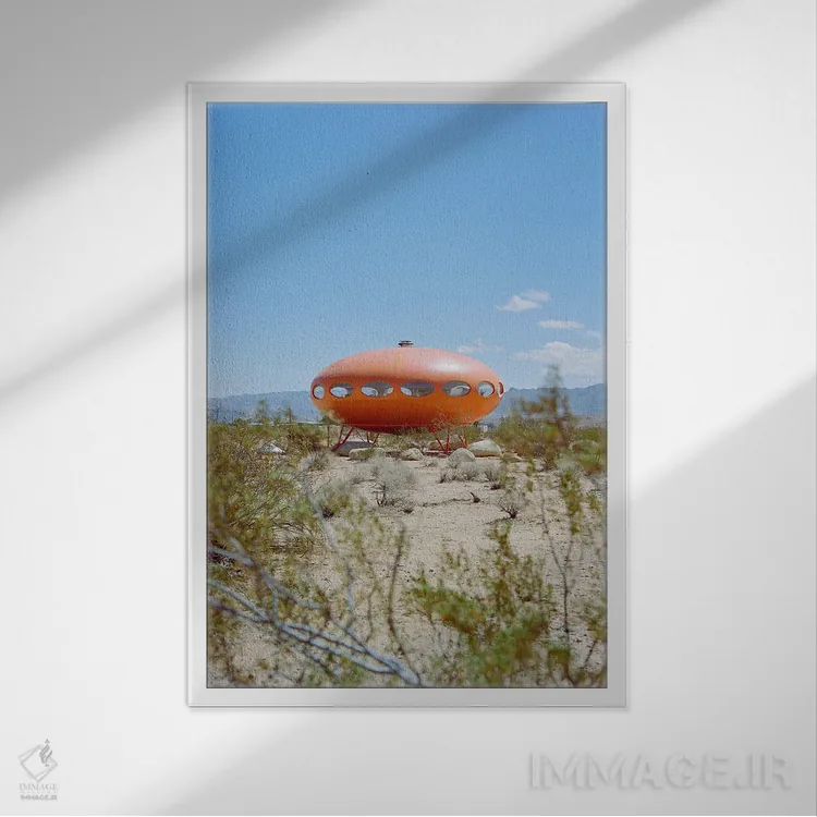 تابلو خانه فیوچرو جاشوا تری اثر بثانی یانگ - نمای قابدار سفید