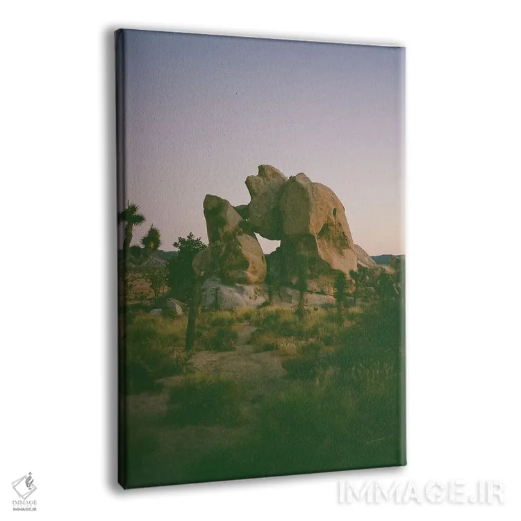 تابلو شفق جاشوا تری روی نگاتیو اثر بثانی یانگ - نمای پرسپکتیو محصول