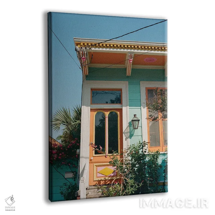 تابلو معماری نیواورلئان ۱۵ روی نگاتیو اثر بثانی یانگ - نمای پرسپکتیو محصول