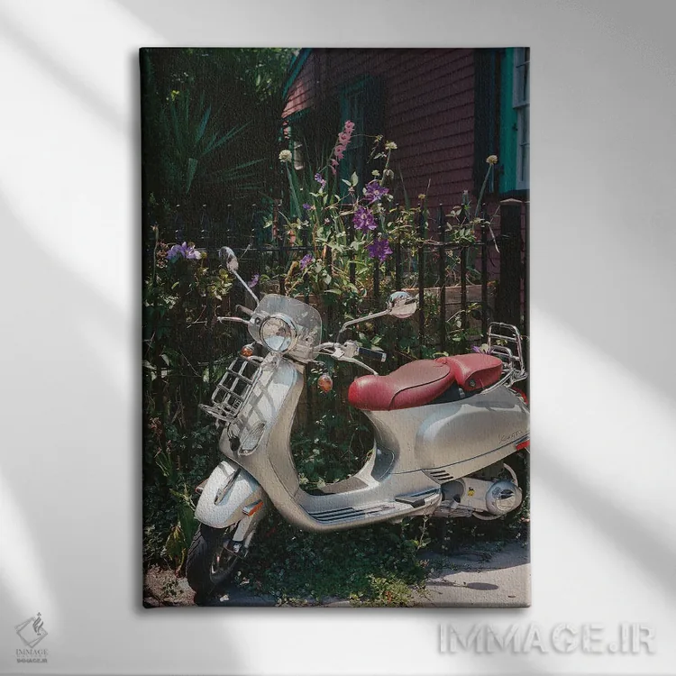 تابلو سواری نیواورلئان ۴ روی نگاتیو اثر بثانی یانگ - نمای روبهرو روی دیوار