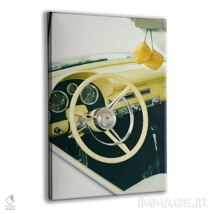 تابلو خودروی کلاسیک ۶ اثر بثانی یانگ - نمای پرسپکتیو محصول