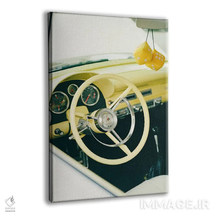 تابلو خودروی کلاسیک ۶ اثر بثانی یانگ - نمای پرسپکتیو محصول