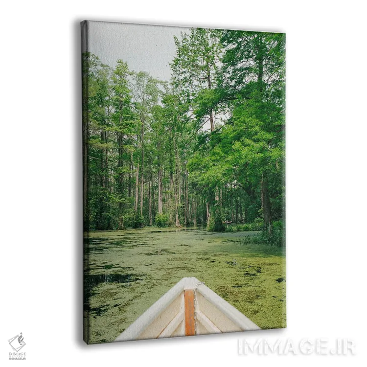 تابلو باغ سرو چارلستون روی نگاتیو اثر بثانی یانگ - نمای پرسپکتیو محصول