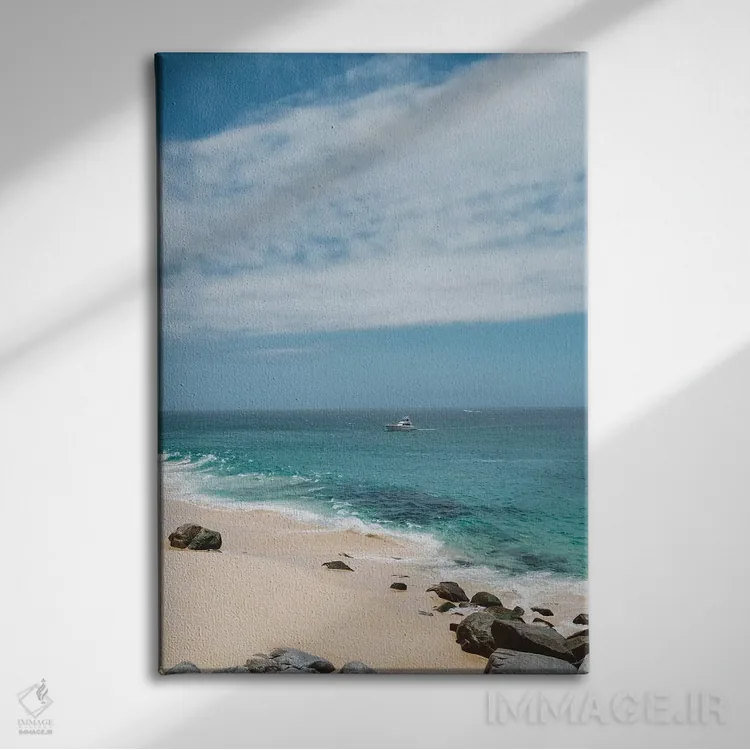 تابلو قایق کابو اثر بثانی یانگ - نمای روبهرو روی دیوار