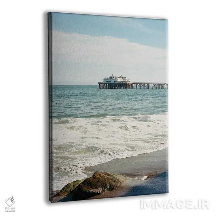 تابلو اسکلهٔ مالیبو شماره پنج اثر بثانی یانگ - نمای پرسپکتیو محصول