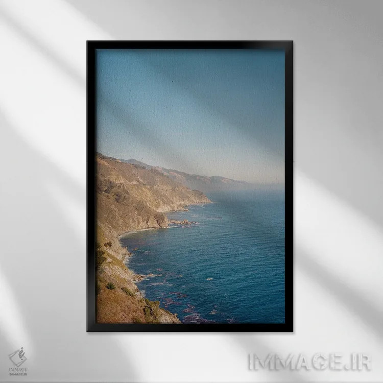 تابلو بیگ سور شماره یازده روی فیلم اثر بثانی یانگ - نمای قابدار مشکی