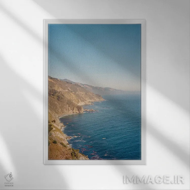 تابلو بیگ سور شماره یازده روی فیلم اثر بثانی یانگ - نمای قابدار سفید