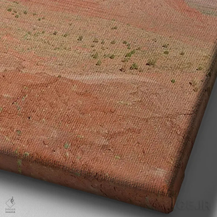 تابلو درهٔ مانیومنت اثر بثانی یانگ - نمای نزدیک بافت بوم