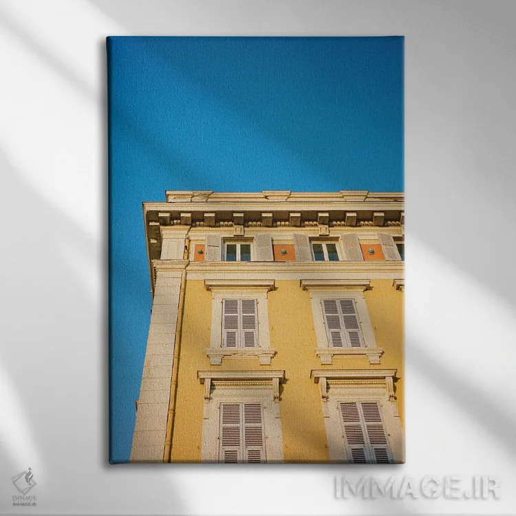 تابلو نیس فرانسه شماره سیزده اثر بثانی یانگ - نمای روبهرو روی دیوار