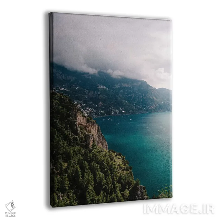 تابلو جاده ساحلی آمالفی شماره پنج اثر بثانی یانگ - نمای پرسپکتیو محصول