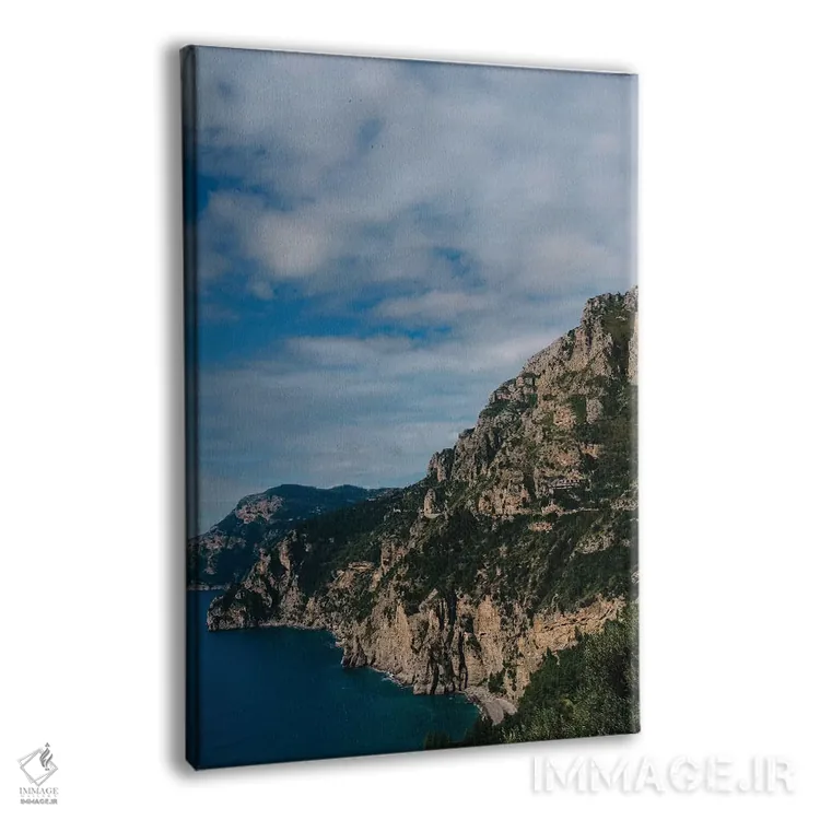 تابلو جاده ساحلی آمالفی شماره ده اثر بثانی یانگ - نمای پرسپکتیو محصول