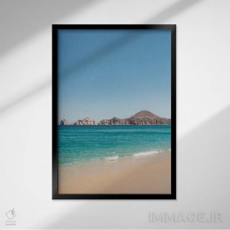 تابلو کابو سان لوکاس شماره پنج اثر بثانی یانگ - نمای قابدار مشکی