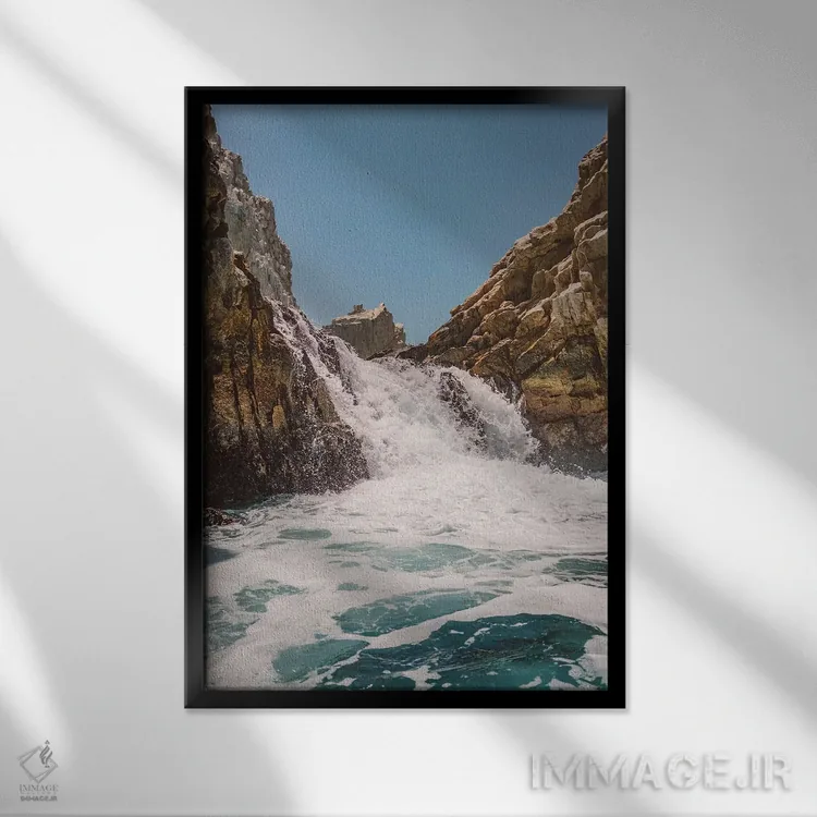 تابلو کابو سان لوکاس شماره هفت اثر بثانی یانگ - نمای قابدار مشکی