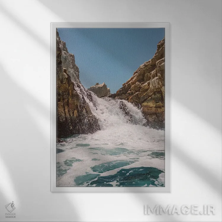 تابلو کابو سان لوکاس شماره هفت اثر بثانی یانگ - نمای قابدار سفید