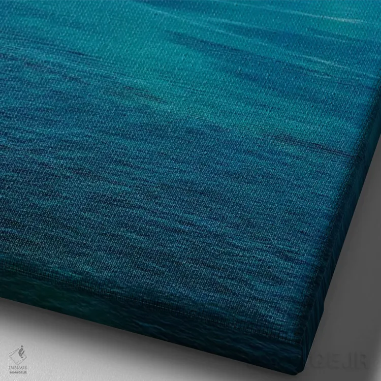 تابلو آب ساحل آمالفی شماره هجده اثر بثانی یانگ - نمای نزدیک بافت بوم