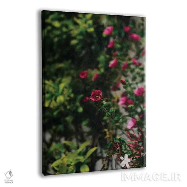 تابلو شکوفههای پوزیتانو شماره چهار اثر بثانی یانگ - نمای پرسپکتیو محصول