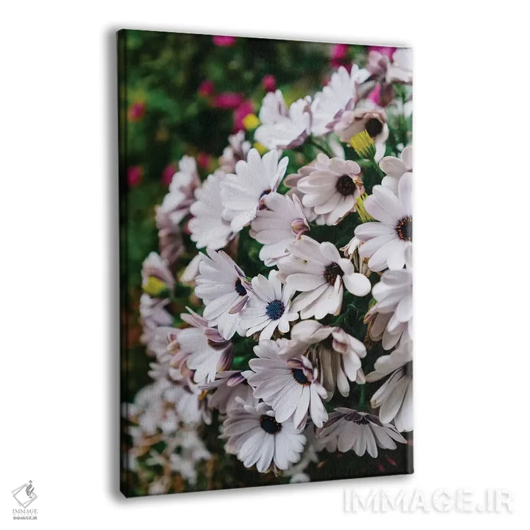 تابلو شکوفههای پوزیتانو شماره پنج اثر بثانی یانگ - نمای پرسپکتیو محصول