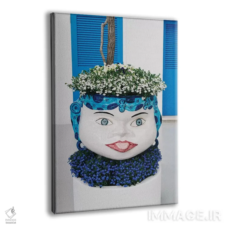 تابلو شکوفههای پوزیتانو شماره هفت اثر بثانی یانگ - نمای پرسپکتیو محصول