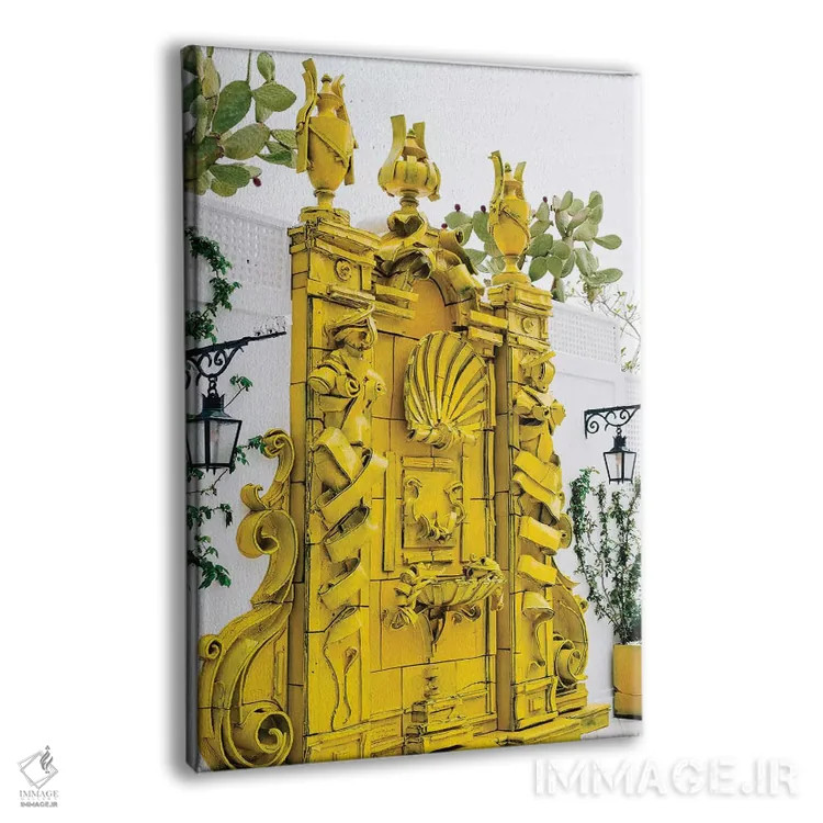 تابلو پوزیتانوی بارانی دو اثر بثانی یانگ - نمای پرسپکتیو محصول