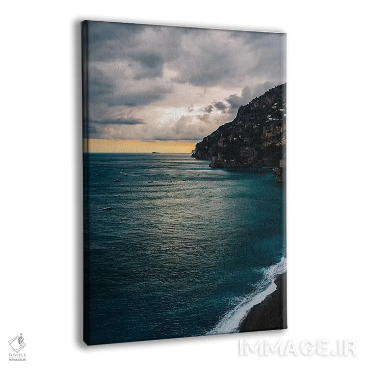 تابلو پوزیتانوی طوفانی هفت اثر بثانی یانگ - نمای پرسپکتیو محصول