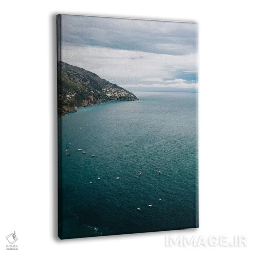 تابلو رانندگی طوفانی در ساحل آمالفی چهار اثر بثانی یانگ - نمای پرسپکتیو محصول