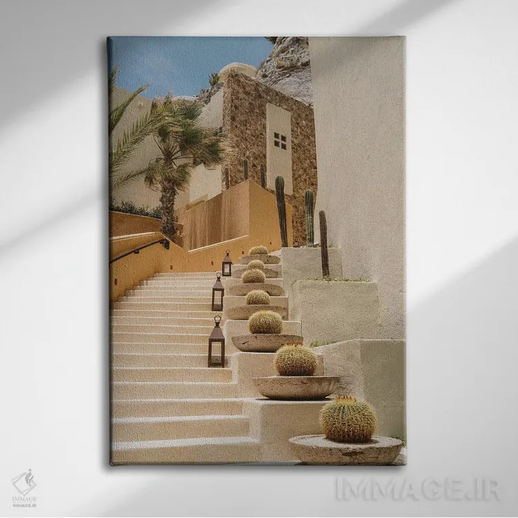 تابلو معماری کبو سه اثر بثانی یانگ - نمای روبهرو روی دیوار