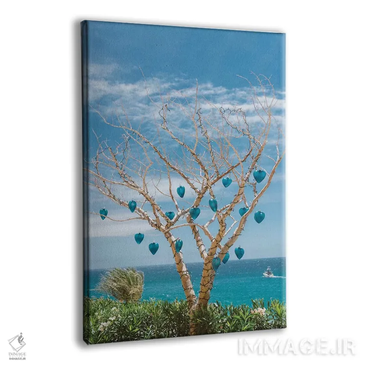 تابلو قلبهای شیشهای کبو اثر بثانی یانگ - نمای پرسپکتیو محصول