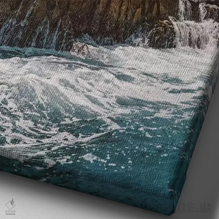 تابلو کبو سن لوکاس نُه اثر بثانی یانگ - نمای نزدیک بافت بوم