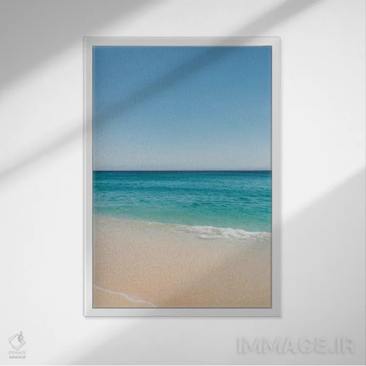 تابلو کبو سن لوکاس چهار اثر بثانی یانگ - نمای قابدار سفید