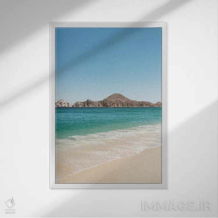 تابلو کبو سن لوکاس سه اثر بثانی یانگ - نمای قابدار سفید