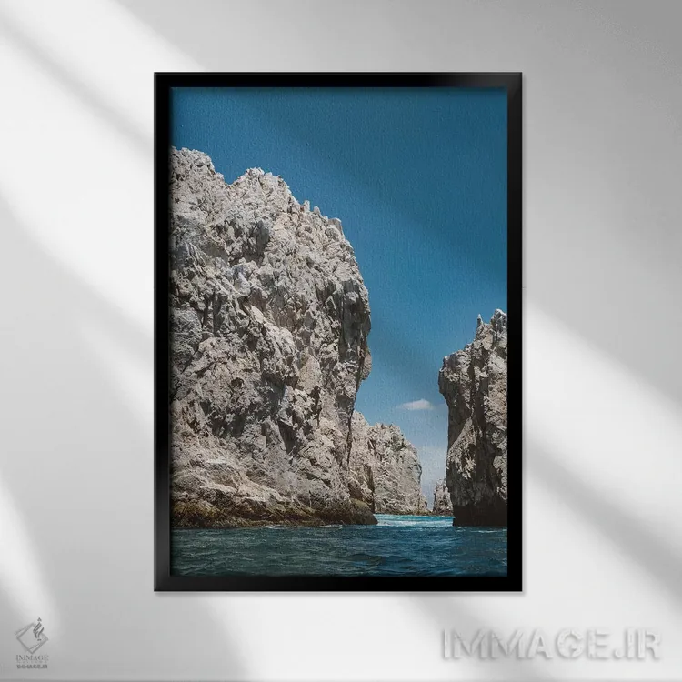 تابلو کبو سن لوکاس پانزده اثر بثانی یانگ - نمای قابدار مشکی