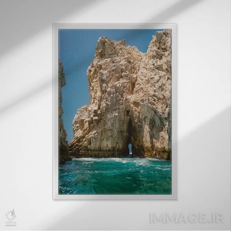 تابلو کبو سن لوکاس دوازده اثر بثانی یانگ - نمای قابدار سفید