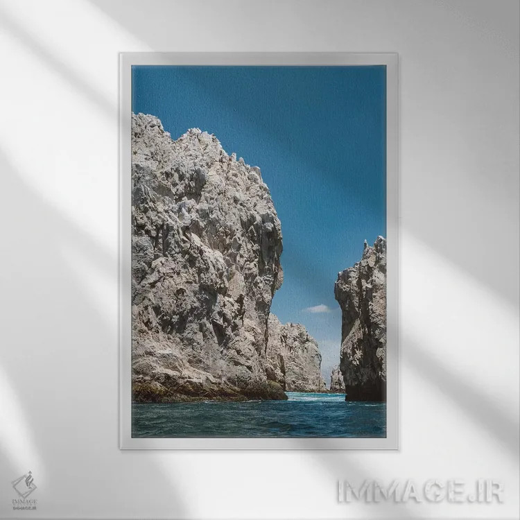 تابلو کبو سن لوکاس پانزده اثر بثانی یانگ - نمای قابدار سفید