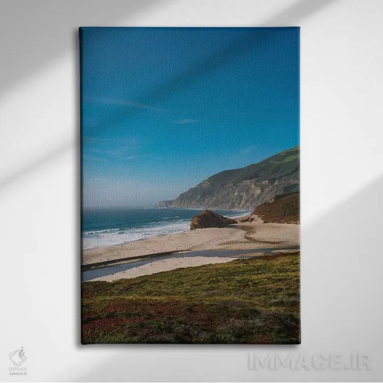 تابلو بیگ سور پنج اثر بثانی یانگ - نمای روبهرو روی دیوار