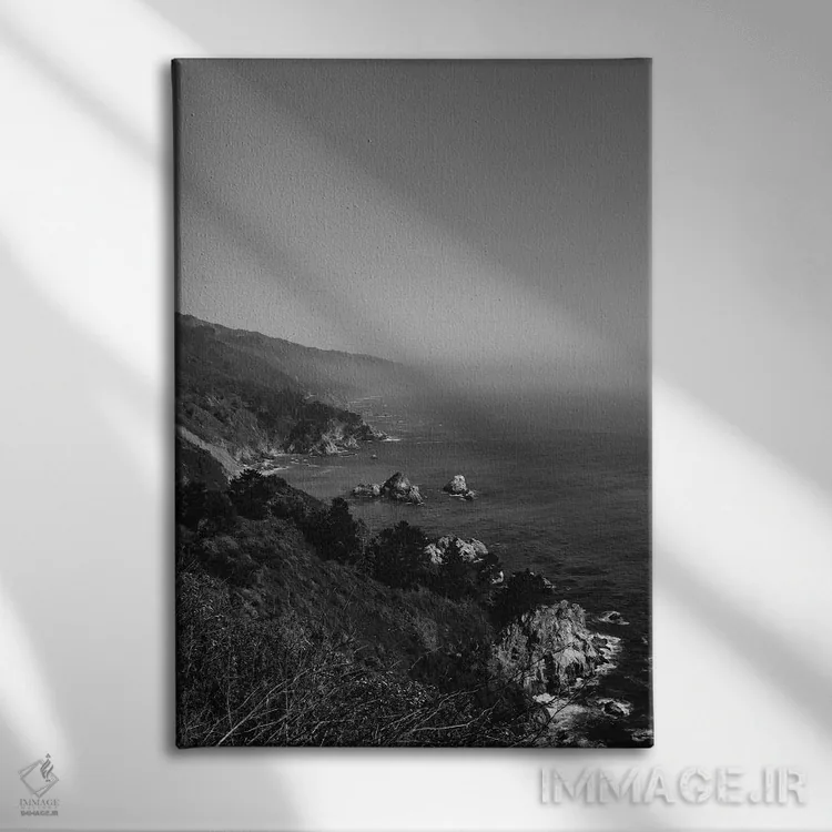 تابلو بیگ سور سه اثر بثانی یانگ - نمای روبهرو روی دیوار