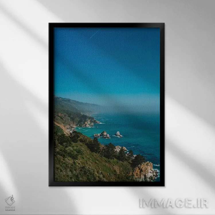 تابلو بیگ سور دو اثر بثانی یانگ - نمای قابدار مشکی