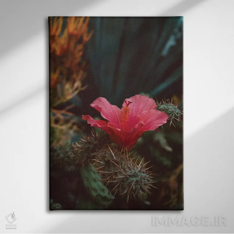 تابلو شکوفه کالیفرنیا دوم اثر بثانی یانگ - نمای روبهرو روی دیوار